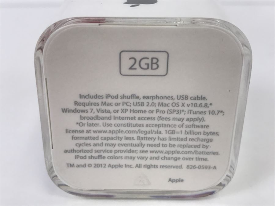 Apple iPod Shuffle 2GB MD779LL/A New In Box [Photo 5]