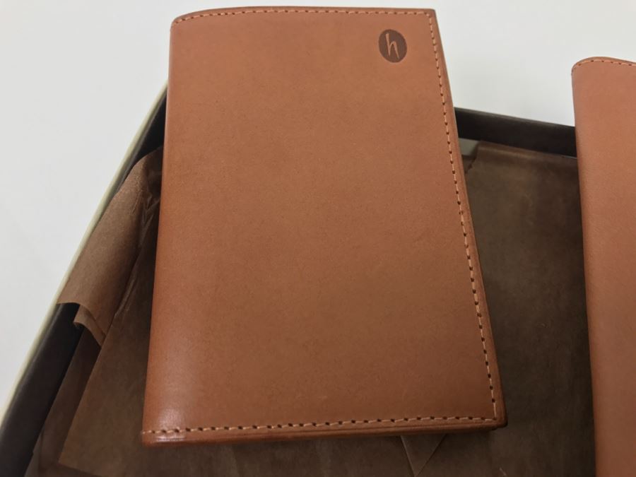 Hartmann Luggage Leather Wallet And Passport Wallet New In Box [Photo 3]