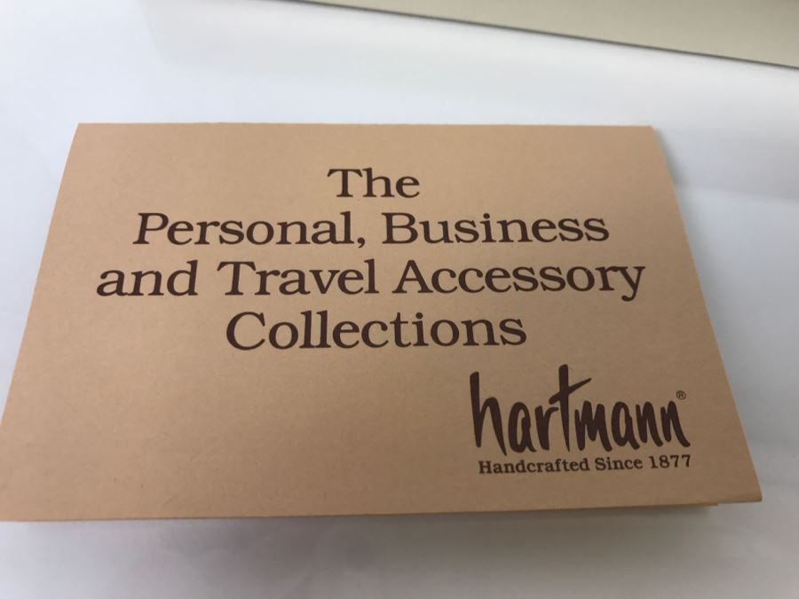 Hartmann Luggage Leather Wallet And Passport Wallet New In Box [Photo 2]