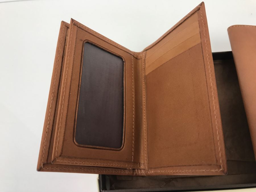 Hartmann Luggage Leather Wallet And Passport Wallet New In Box [Photo 6]
