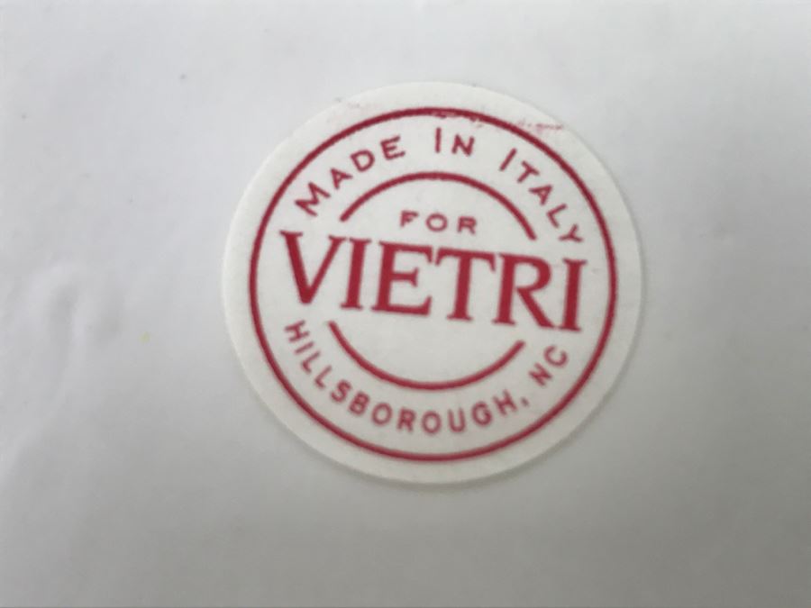 Set Of (3) Vietri Italian Covered Dishes In Form Of Cake Slice [Photo 9]