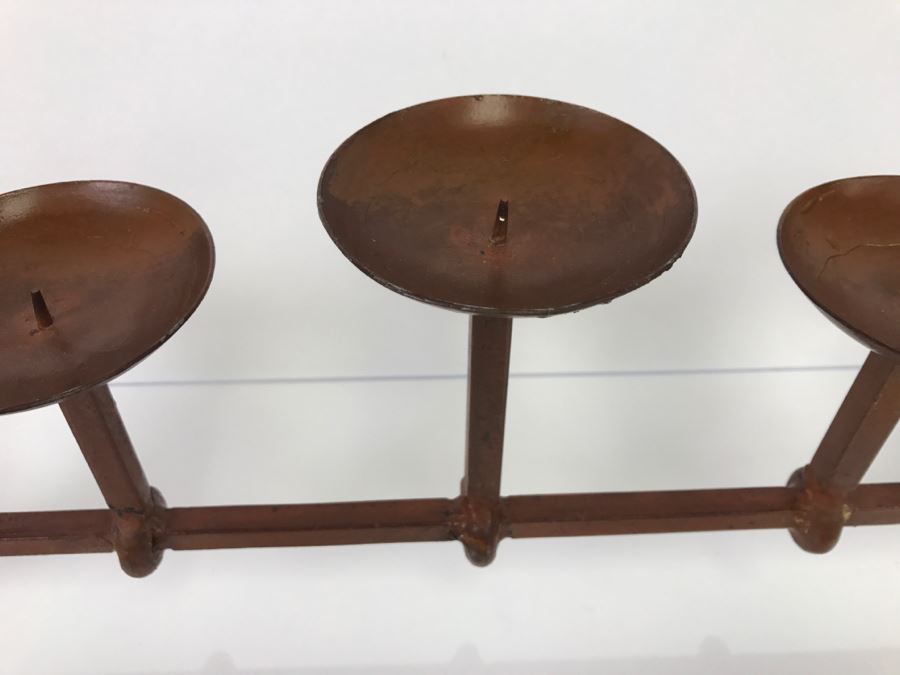 Metal 5-Arm Candleholder [Photo 4]