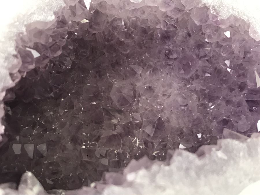 Both Cut Halves Of Purple Amethyst Geode [Photo 7]