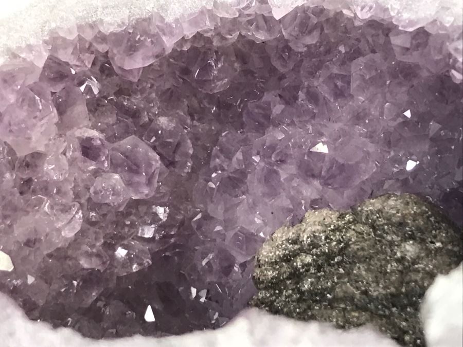 Both Cut Halves Of Purple Amethyst Geode [Photo 14]