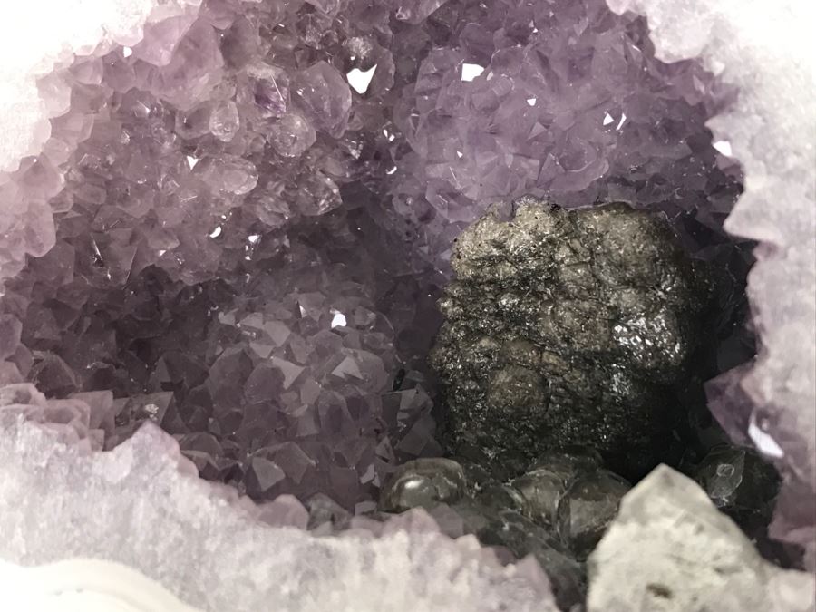Both Cut Halves Of Purple Amethyst Geode [Photo 11]