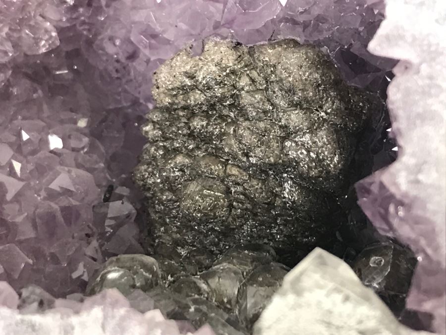 Both Cut Halves Of Purple Amethyst Geode [Photo 12]