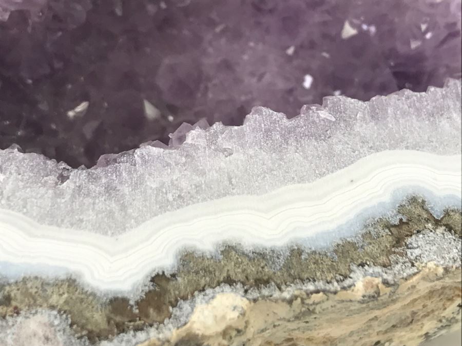 Both Cut Halves Of Purple Amethyst Geode [Photo 16]