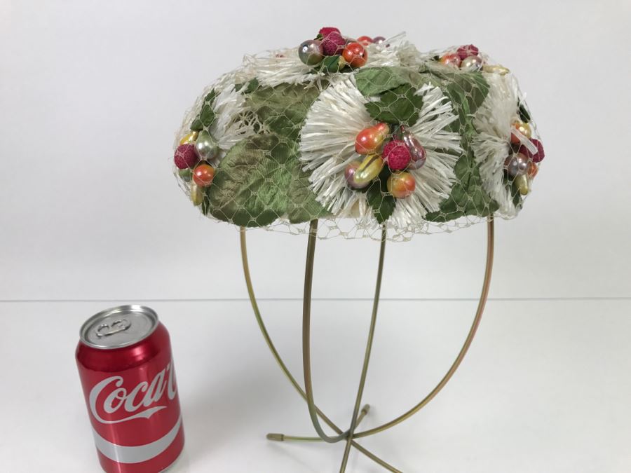 Vintage Women's Hat - Does Not Include Stand