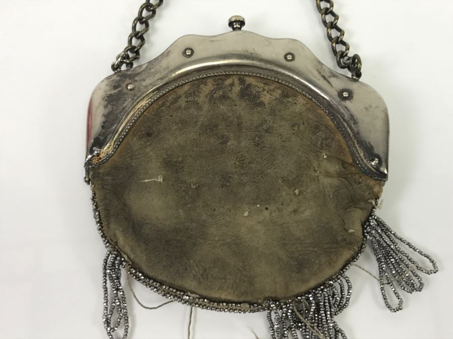 Vintage Beaded Leather Purse [Photo 12]
