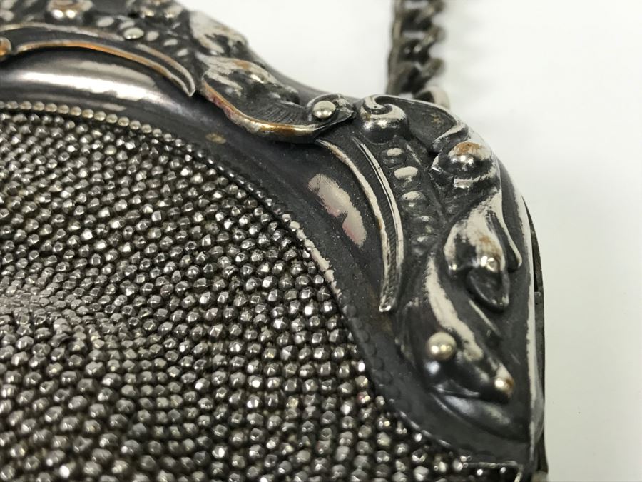 Vintage Beaded Leather Purse [Photo 8]