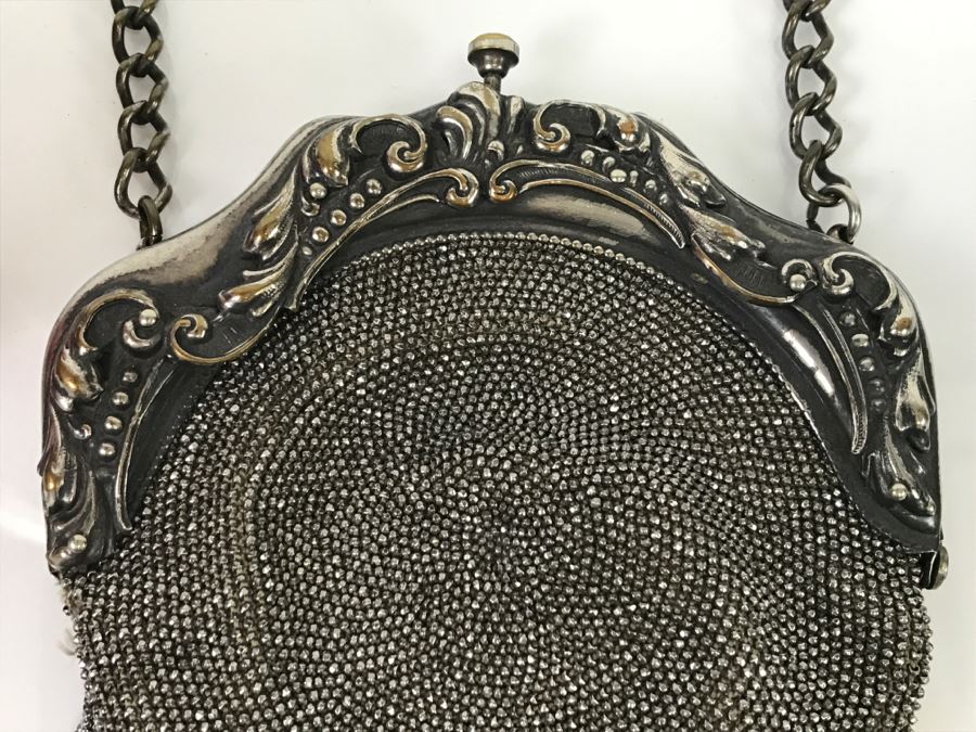 Vintage Beaded Leather Purse [Photo 3]