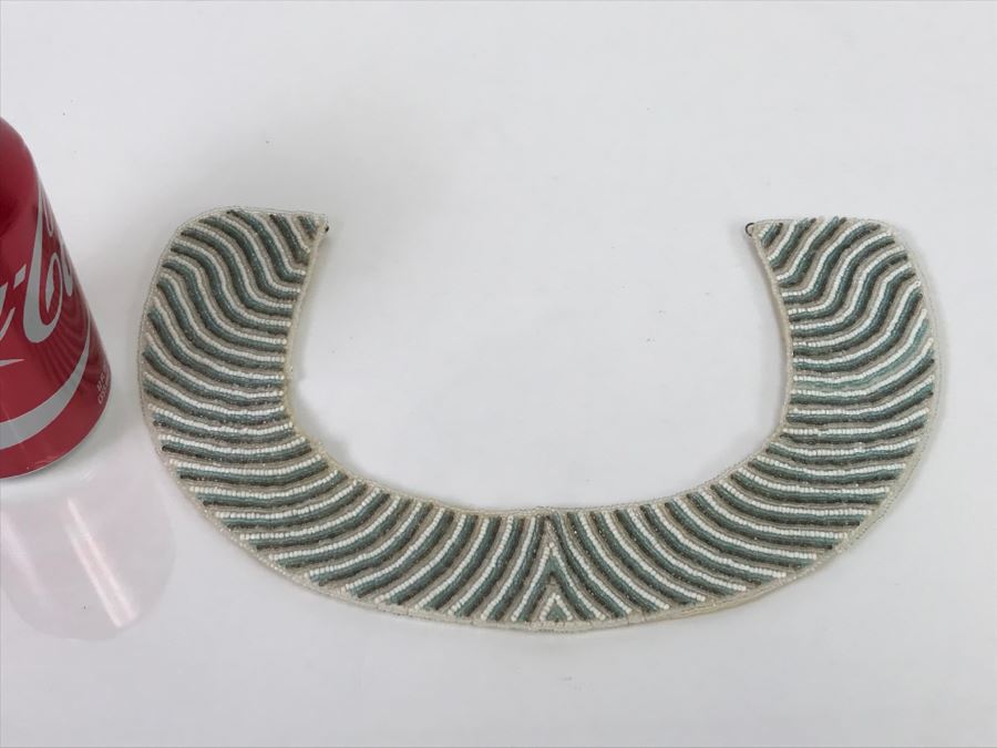 Vintage Beaded Dress Collar  [Photo 2]
