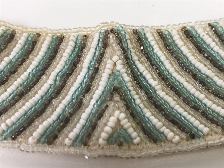 Vintage Beaded Dress Collar  [Photo 3]