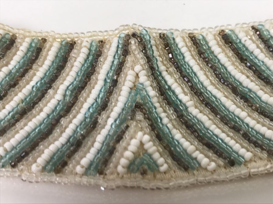 Vintage Beaded Dress Collar  [Photo 4]