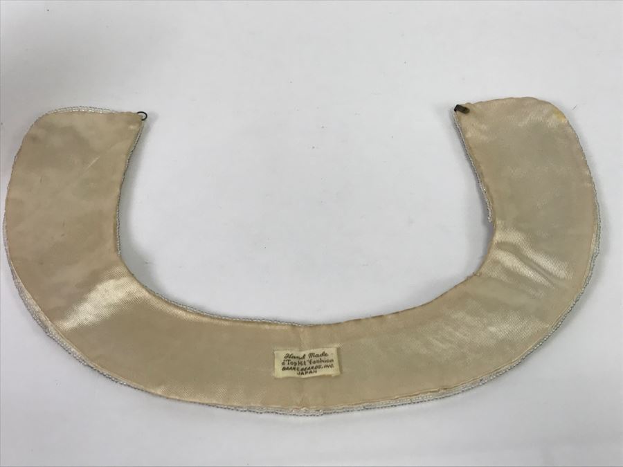 Vintage Beaded Dress Collar  [Photo 7]