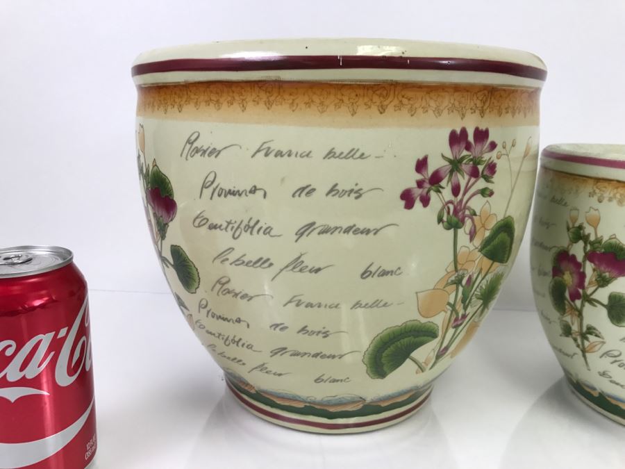 Set Of 3 Outdoor Pots Planters [Photo 2]