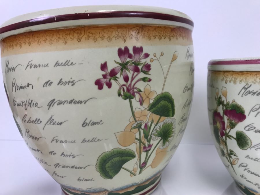 Set Of 3 Outdoor Pots Planters [Photo 3]