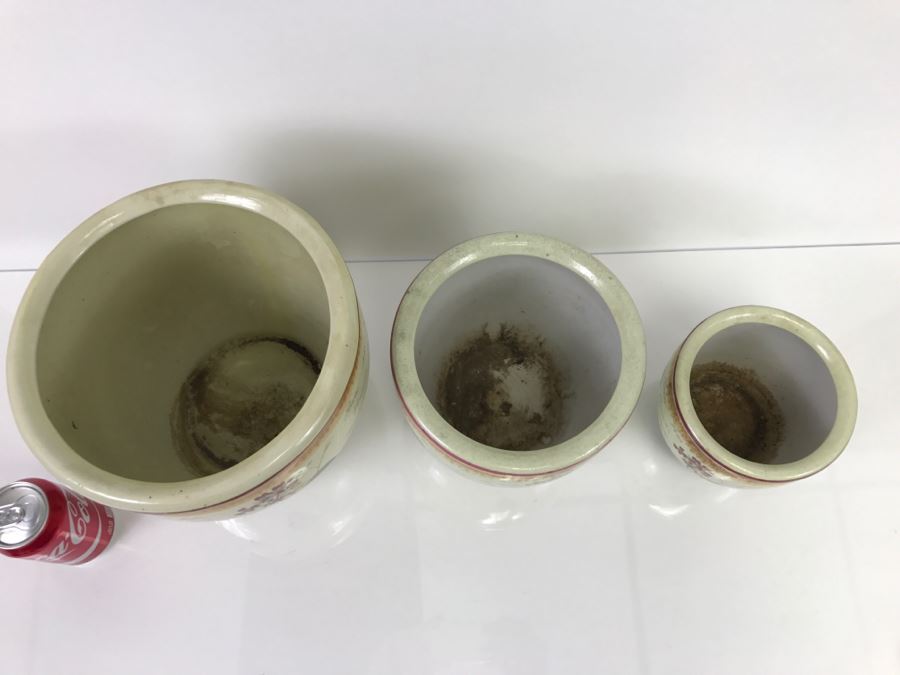 Set Of 3 Outdoor Pots Planters [Photo 6]