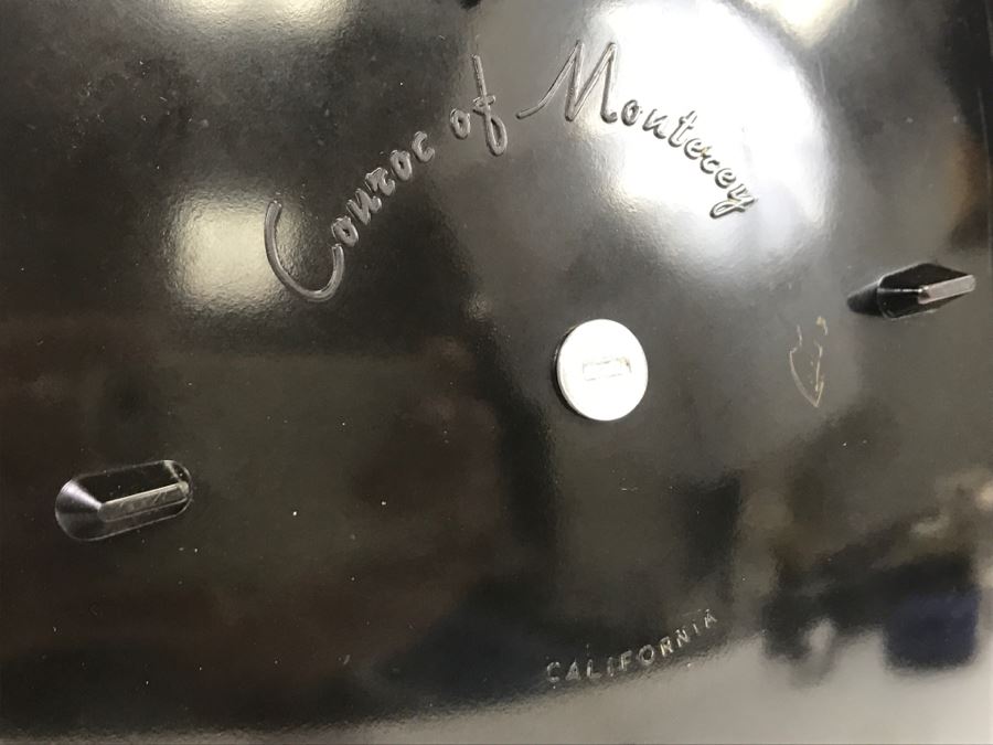 Couroc Of Monterey CA Handcrafted Roadrunner Plate And 2-Tier Serving Dish Stand Platter - Excellent Condition [Photo 12]