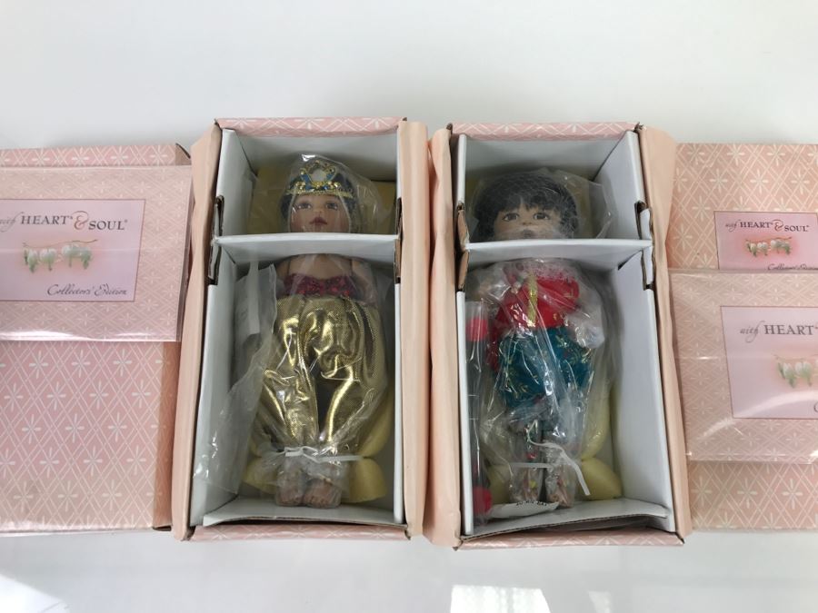 Shao-Hui Doll By Ping Lau Limited Edition Doll 40 Of 1000 And Sarina Doll By Ping Lau Limited 45 Of 1000 New In Box