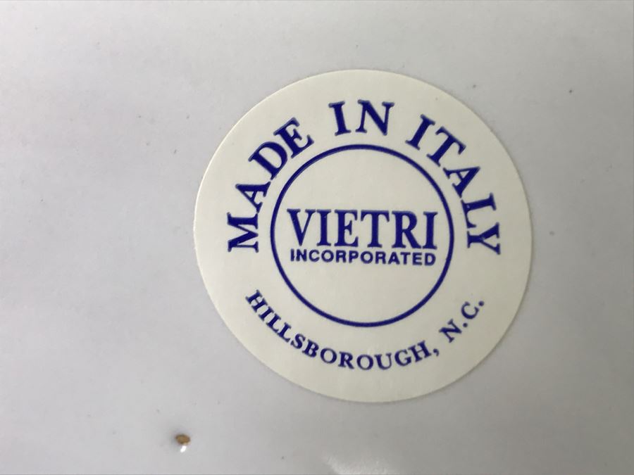 LARGE Vietri Italian Candleholders - 11'R X 1'4'H [Photo 13]