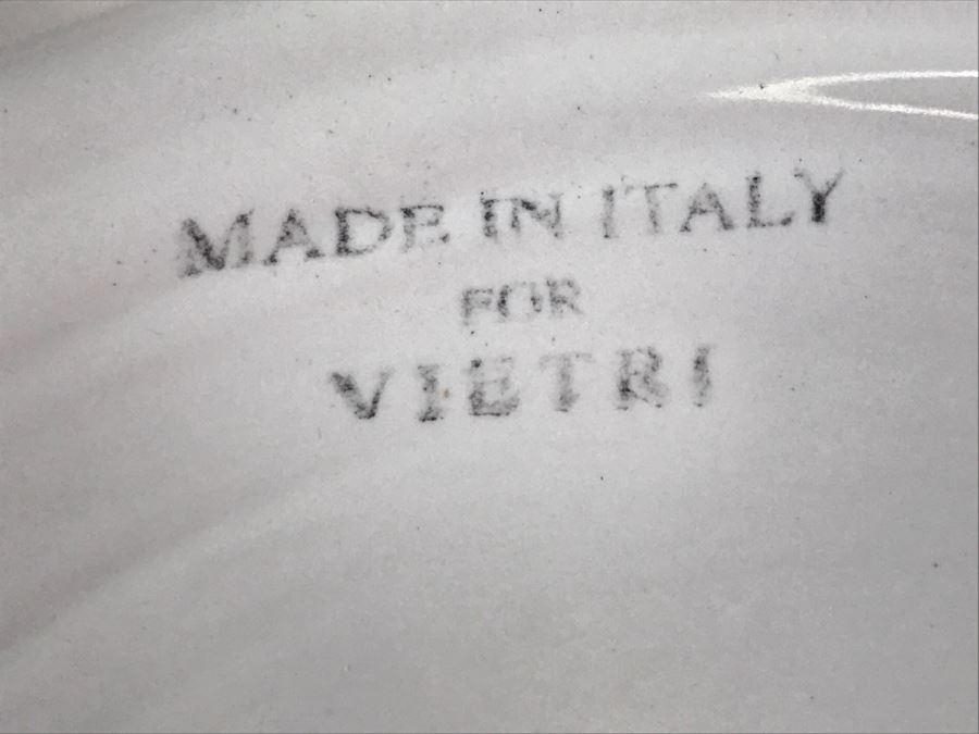 LARGE Vietri Italian Candleholders - 11'R X 1'4'H [Photo 12]