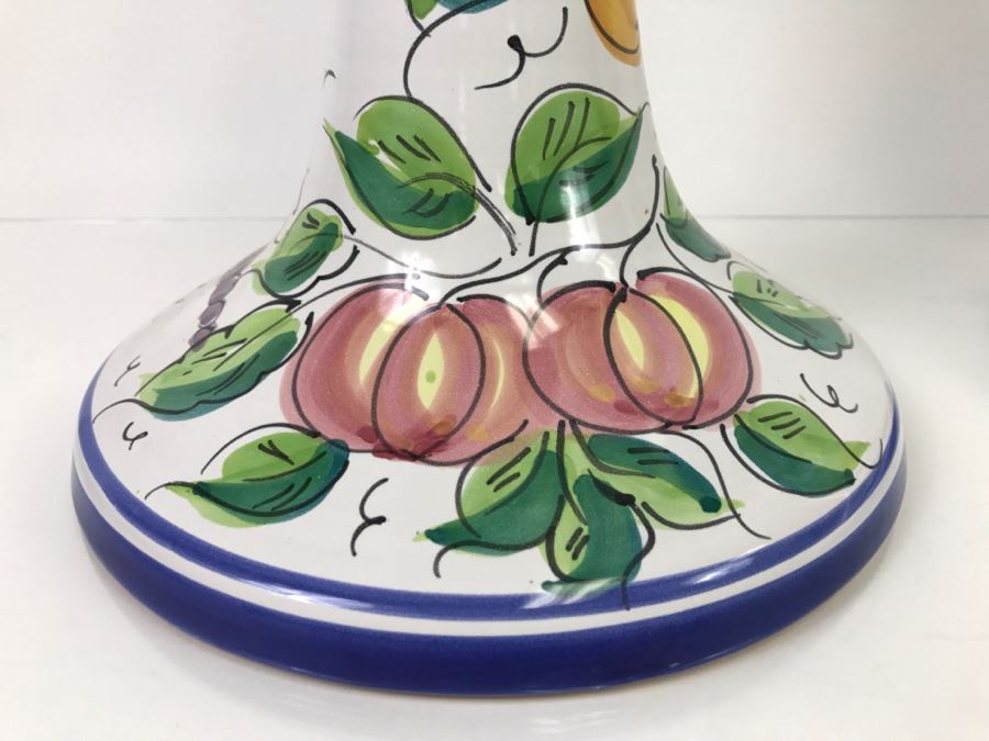 LARGE Vietri Italian Candleholders - 11'R X 1'4'H [Photo 3]