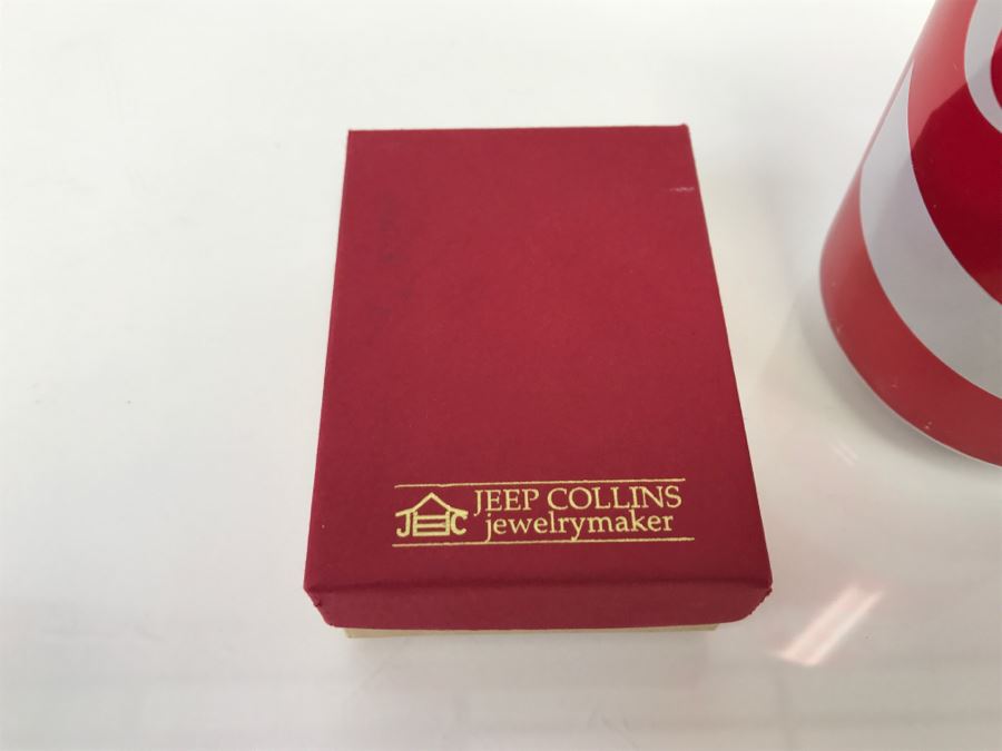 14K Yellow Gold Guardian Angel Pendant By Peter Brams PBD 1992 3.4g [Photo 2]