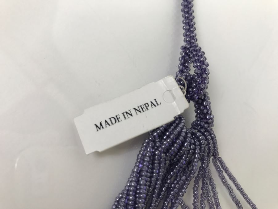 Himalayan Gems Andrew Stone Necklace Made In Nepal [Photo 3]