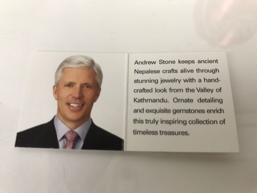 Himalayan Gems Andrew Stone Necklace Made In Nepal [Photo 4]