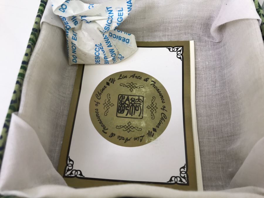 Inside Glass Bottle Painting Of Tiger 4202 Of 5000 1993 Knobler International With Original Box [Photo 6]