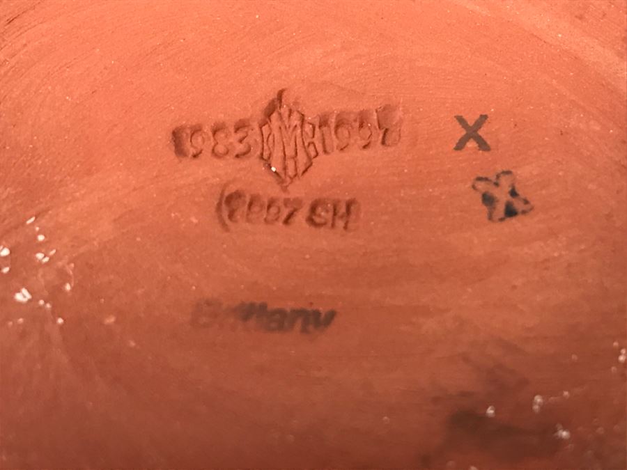 MacKenzie-Childs Hand-Painted Ceramics Vase [Photo 8]