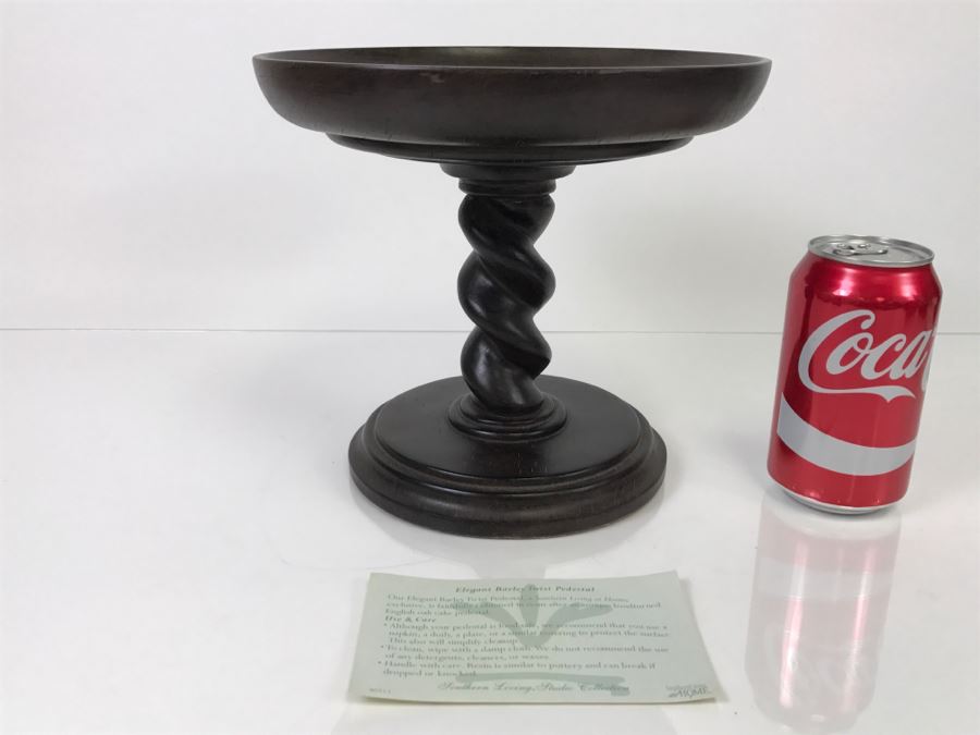 Elegant Barley Twist RESIN Pedestal Stand By Southern Living At Home [Photo 1]