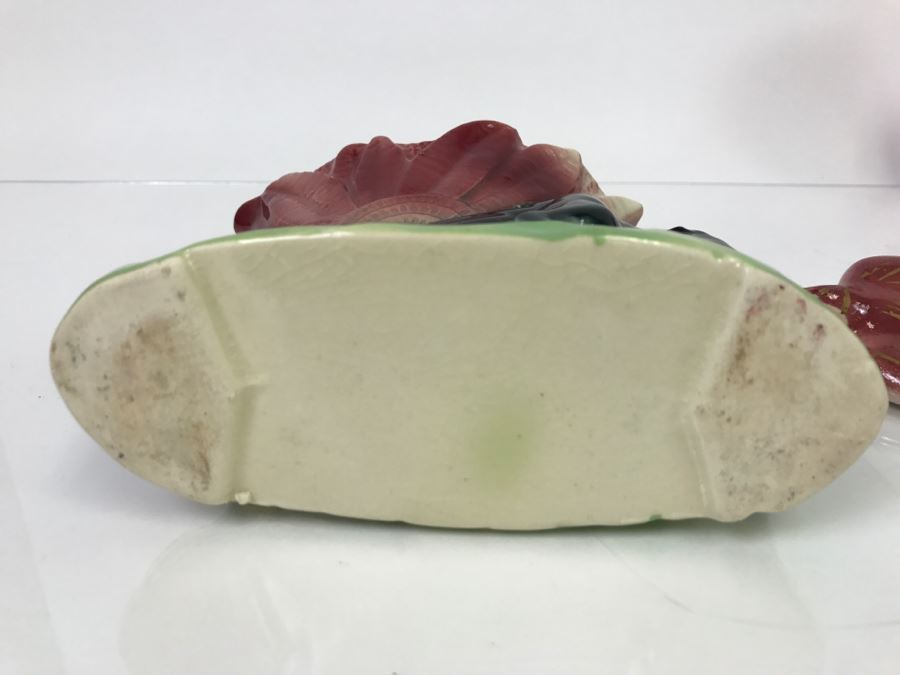 Black Panther Ceramic Planter And Pair Of Ceramic Birds [Photo 11]