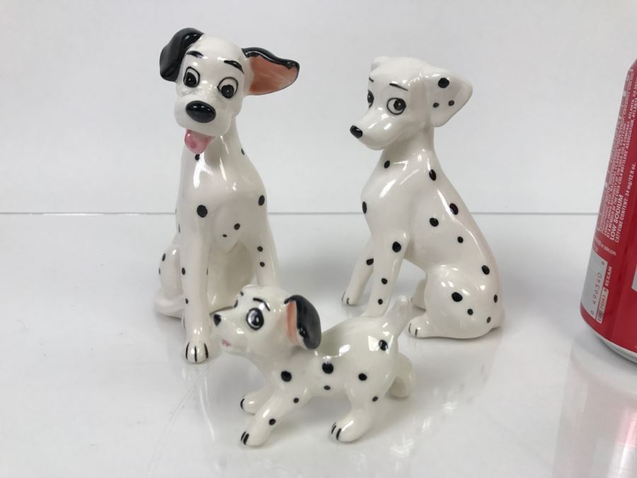 Set Of (3) Disney Japan 101 Dalmatians Figurines