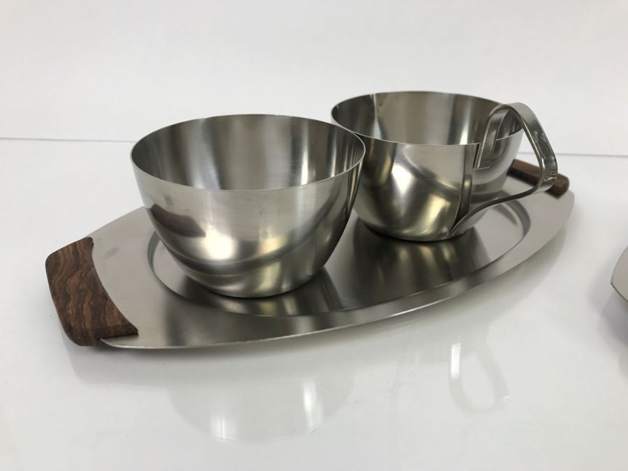 Monarch Mark III Stainless Steel Cups And Trays Japan [Photo 2]
