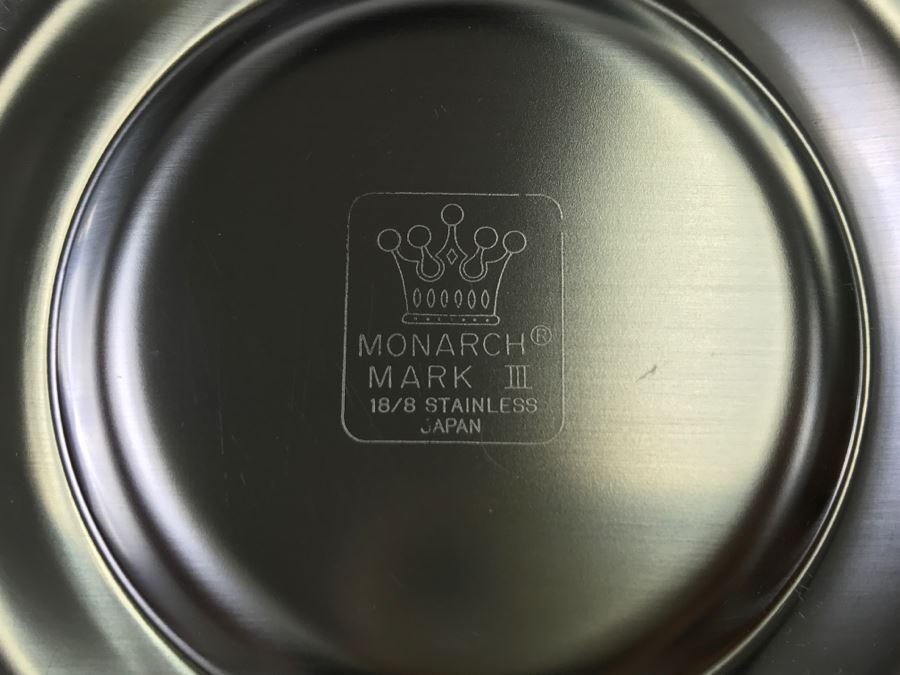Monarch Mark III Stainless Steel Cups And Trays Japan [Photo 5]