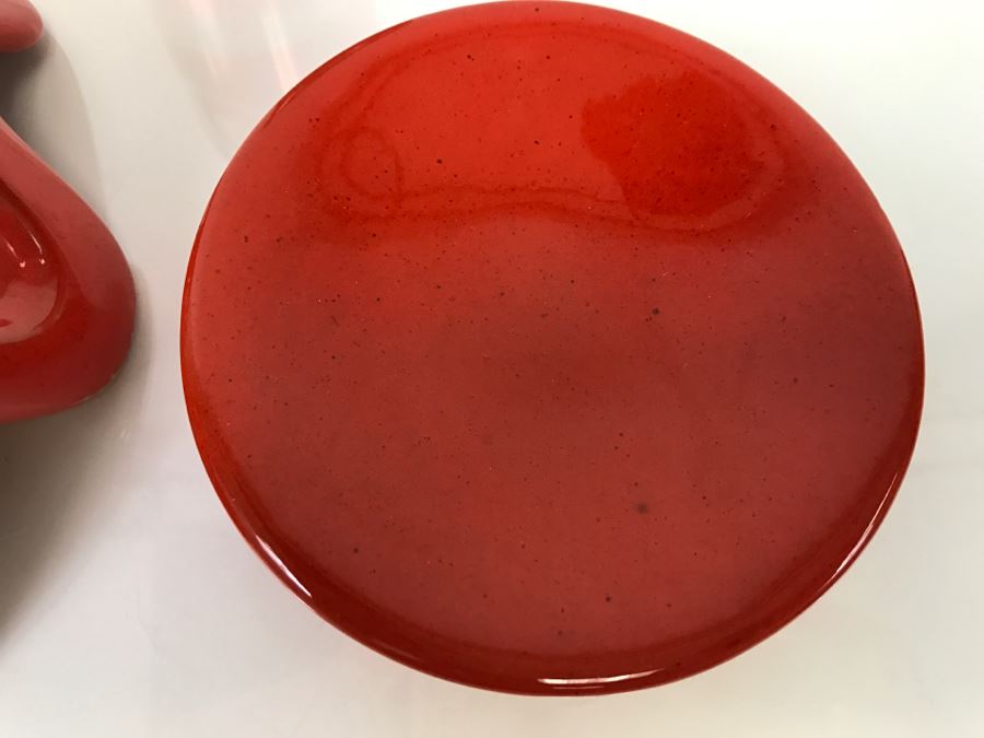 Vintage Frankoma Pot Warmer WA3 And Frankoma Candleholder 312 - Note That Pot Warmer Goes With Bean Pot In This Sale [Photo 5]