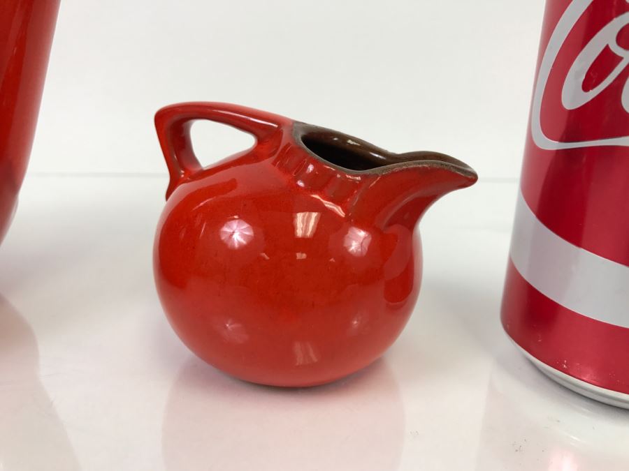 Vintage Frankoma Pottery Teapot, Creamer And Cup [Photo 4]