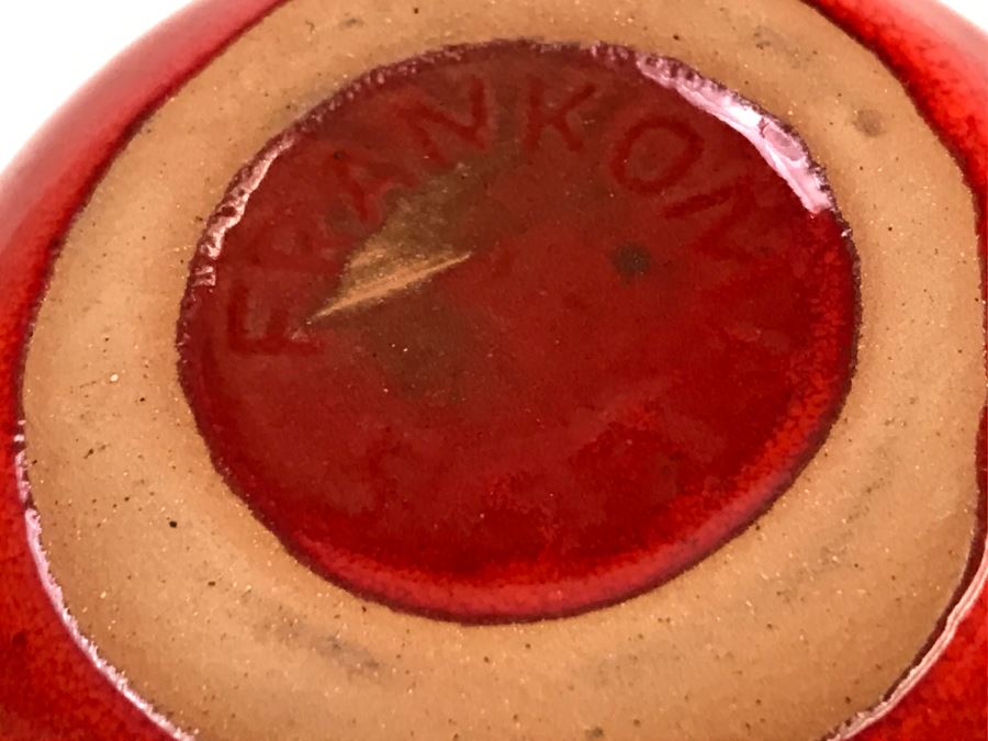 Vintage Frankoma Pottery Teapot, Creamer And Cup [Photo 17]