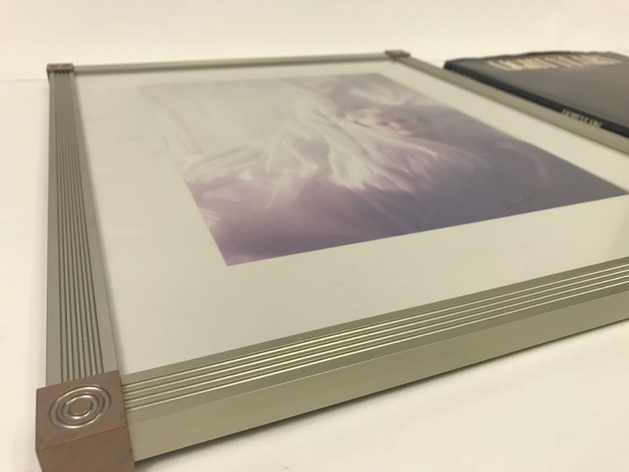 MARILYN MONROE Photograph Signed By Photographer Douglas Kirkland Plus Coffee Table Book 'Light Years' By Douglas Kirkland Featuring Same Photograph Appraised At $1,500 In 2000 - This Item Has A Reserve [Photo 12]