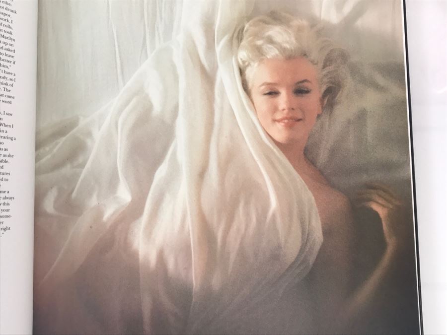 MARILYN MONROE Photograph Signed By Photographer Douglas Kirkland Plus Coffee Table Book 'Light Years' By Douglas Kirkland Featuring Same Photograph Appraised At $1,500 In 2000 - This Item Has A Reserve [Photo 19]