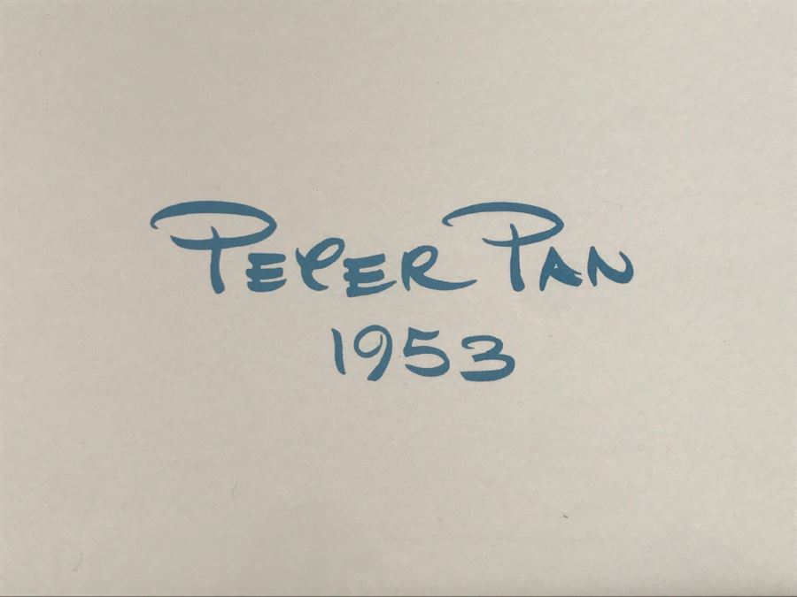 Contemporary Framed Print Of 1953 Peter Pan Disney Tinker Bell - 2'4' X 3' [Photo 2]