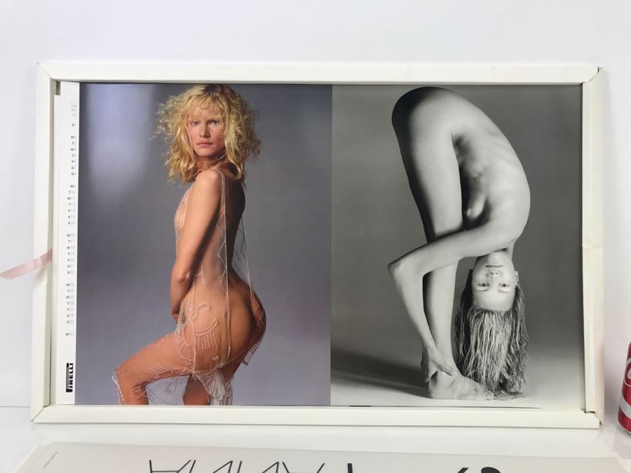 LARGE Collectible 1997 PIRELLI Calendar Girls Women Of The World By Richard Avedon Pirelli UK Tyres Limited - WARNING Nude Photos No. 13261 2'5' X 1'6' [Photo 13]