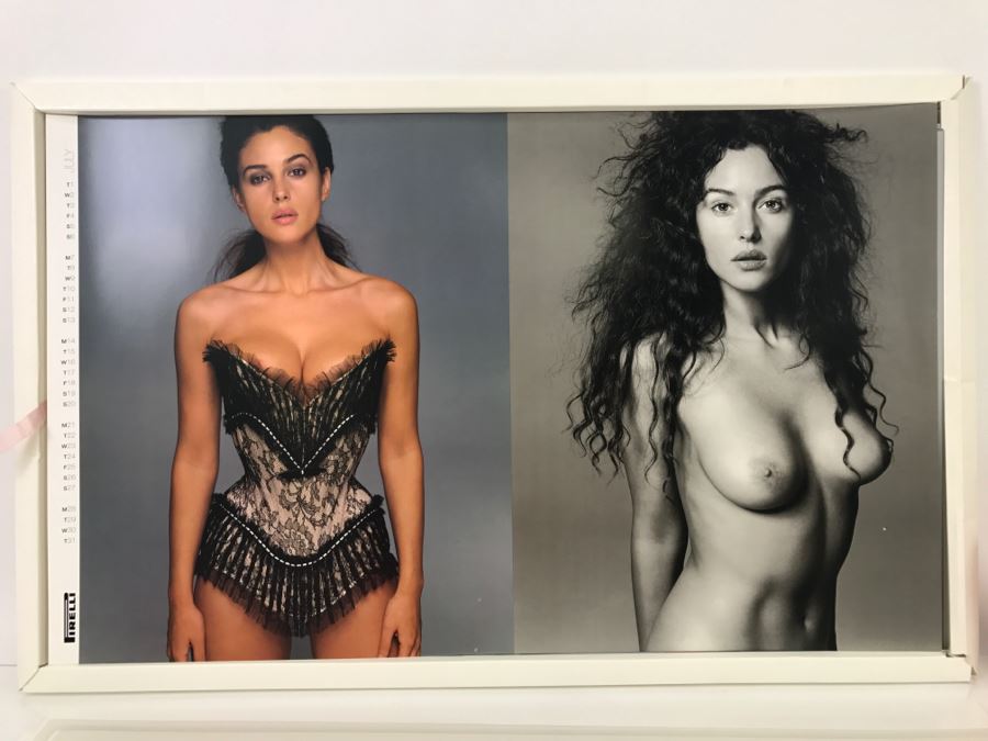 LARGE Collectible 1997 PIRELLI Calendar Girls Women Of The World By Richard Avedon Pirelli UK Tyres Limited - WARNING Nude Photos No. 13261 2'5' X 1'6' [Photo 14]