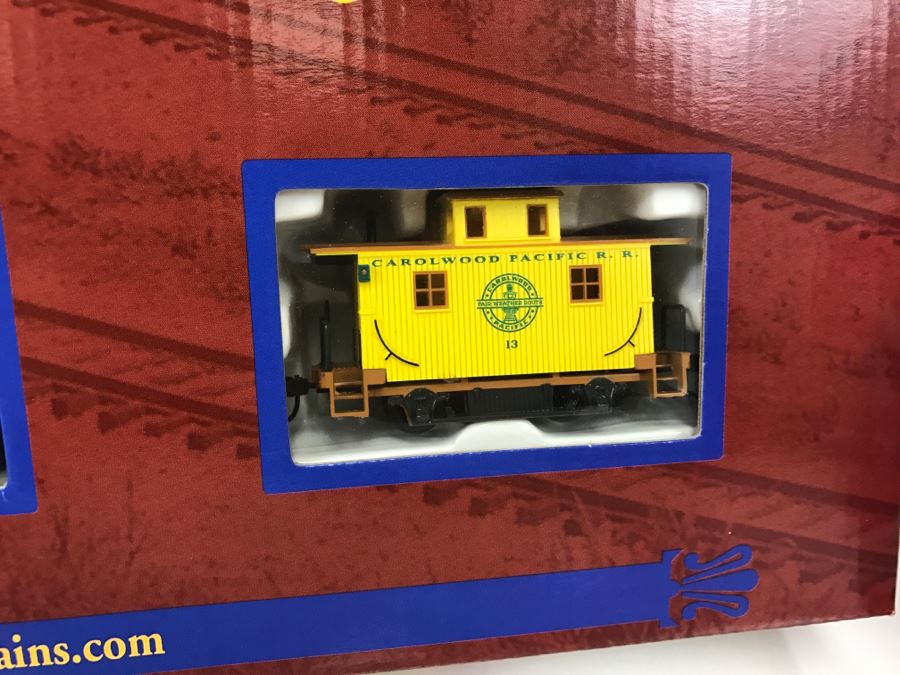Collectible BACHMANN Walt Disney's Railroad Train Set Featuring Lilly Belle Modelled After Walt Disney's Personal Carolwood Pacific Railroad At Walt's Home Signed By Model Train Designer [Photo 9]