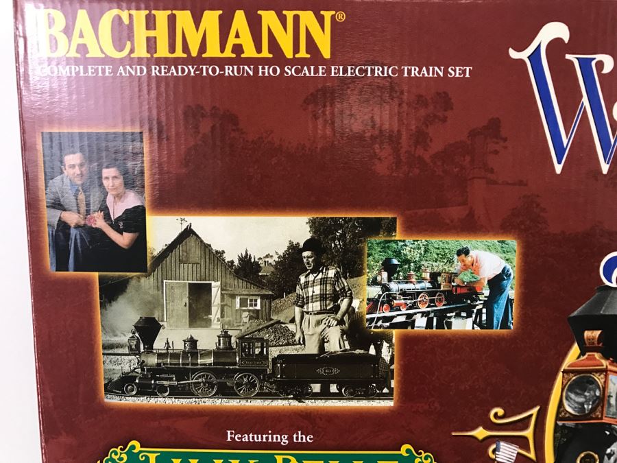 Collectible BACHMANN Walt Disney's Railroad Train Set Featuring Lilly Belle Modelled After Walt Disney's Personal Carolwood Pacific Railroad At Walt's Home Signed By Model Train Designer [Photo 4]