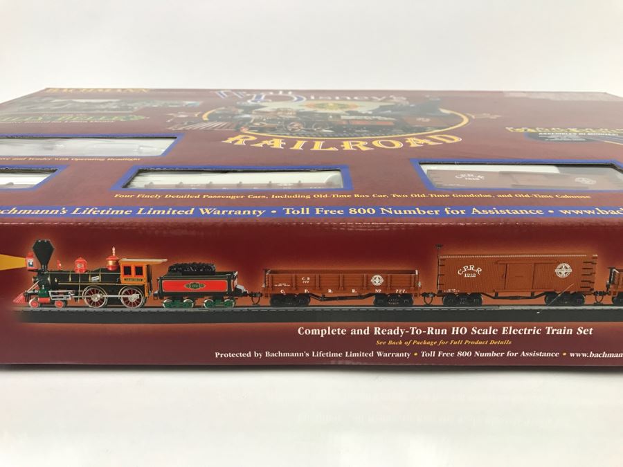 Collectible BACHMANN Walt Disney's Railroad Train Set Featuring Lilly Belle Modelled After Walt Disney's Personal Carolwood Pacific Railroad At Walt's Home Signed By Model Train Designer [Photo 11]