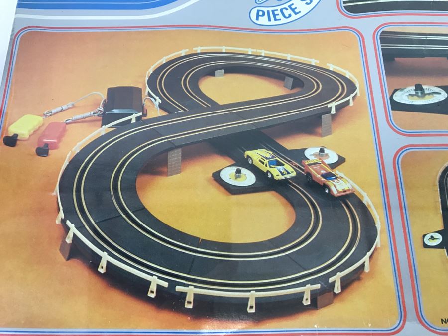 Vintage Sealed 2 Lane Road Racing Set Hong Kong Lamborghini Porsche [Photo 2]