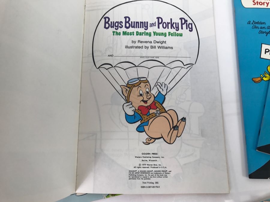 (8) Vintage New Old Stock You Paint The Story Cinderella, Woody Woodpecker, Bugs Bunny And Porky Pig, And Tweety And Sylvester Walt Disney Warner Bros [Photo 13]